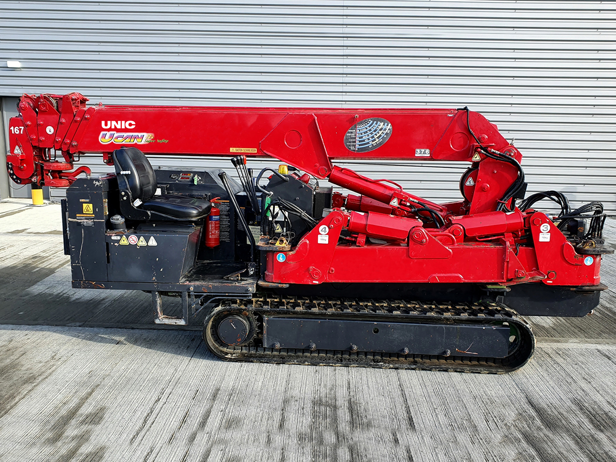 Used Sold - 11/24 - 2008 UNIC URW-376 CDMER Mini Spider Crane