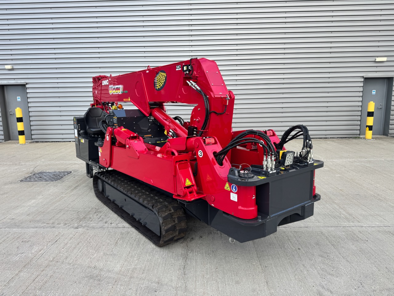 Used 2018 UNIC URW-547 CDMER Mini Spider Crane