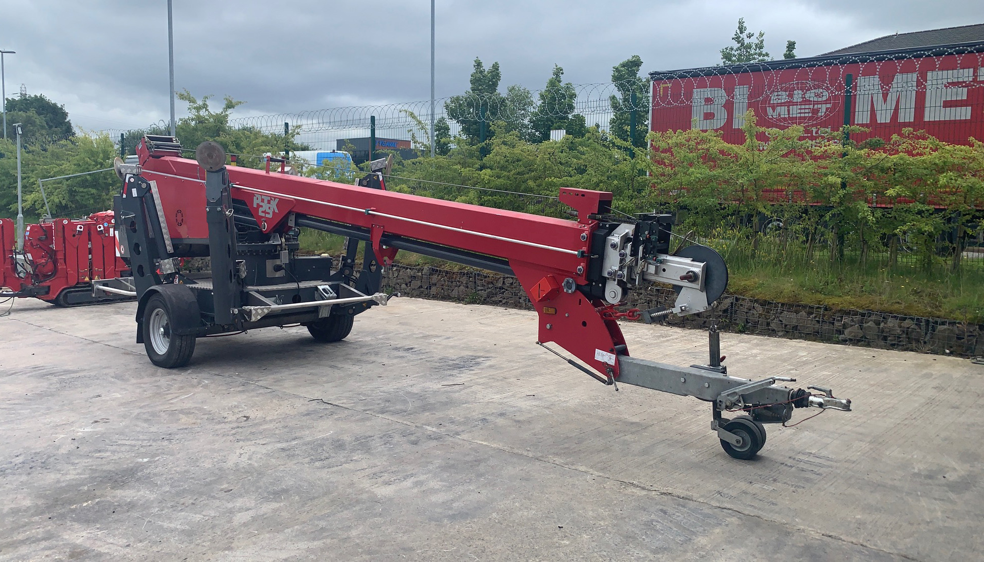 Used Sold - 03/22 - 2013 Paus PTK25 Trailer Crane