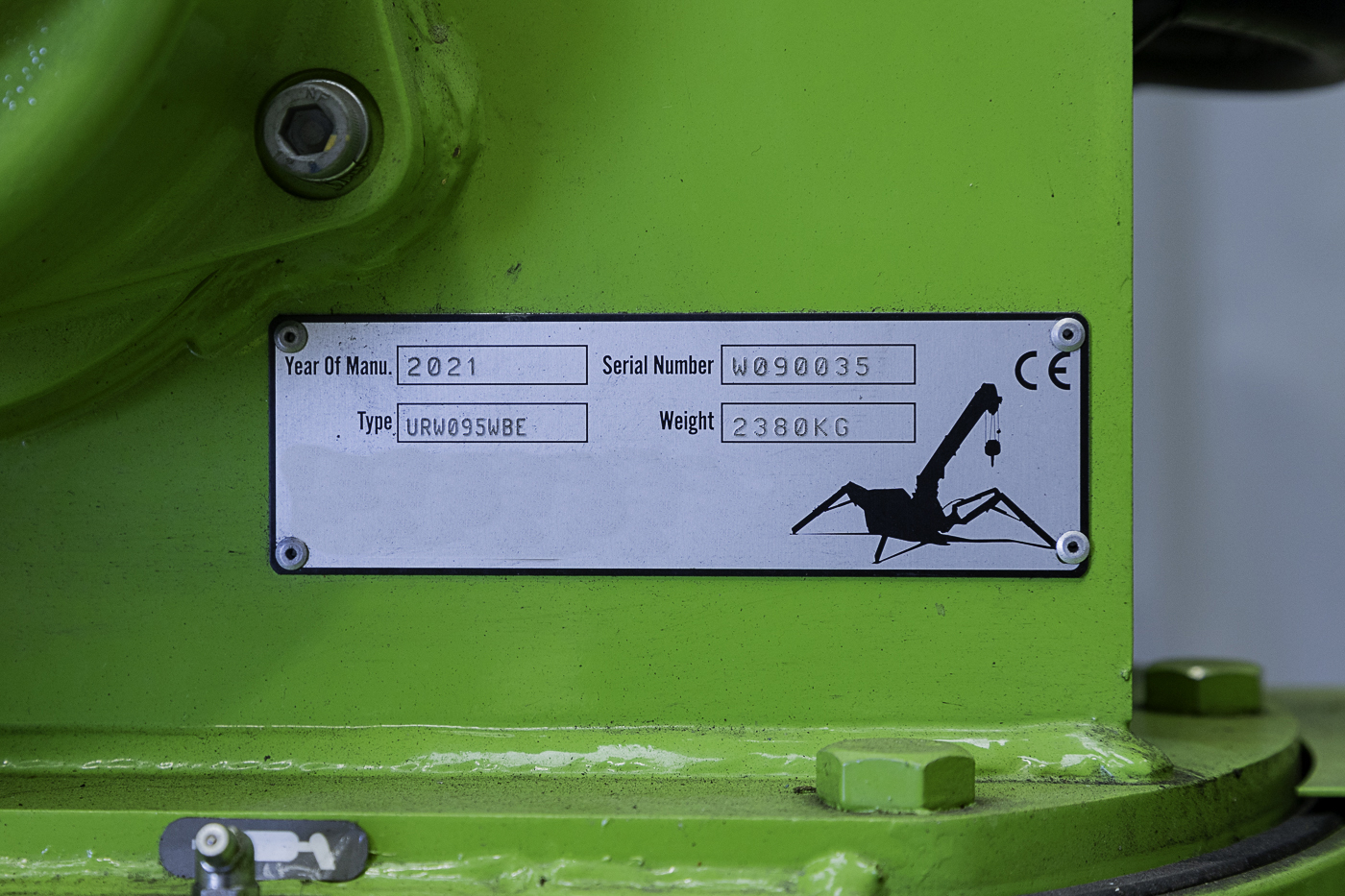 Used 2021 UNIC URW-095-WBE