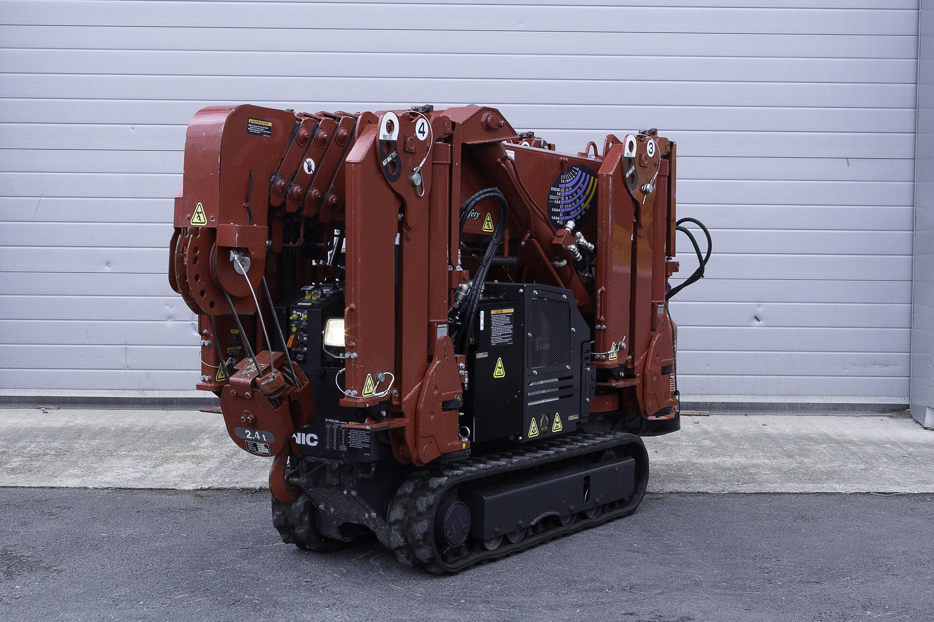 Used 2017 UNIC URW-245 CER Mini Spider Crane