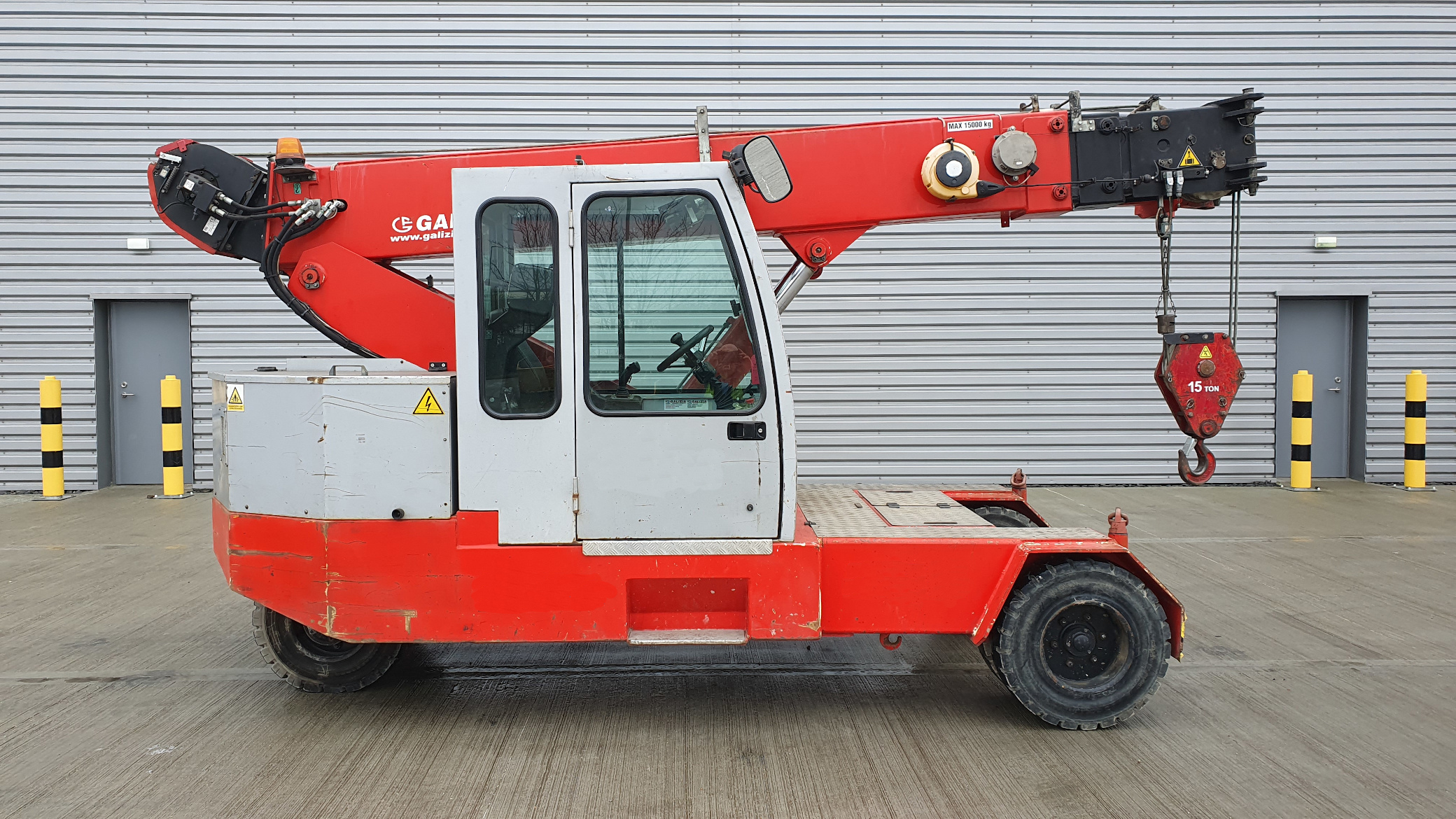 Used Sold - 02/22 - 2011 Galizia G150 Pick & Carry Crane