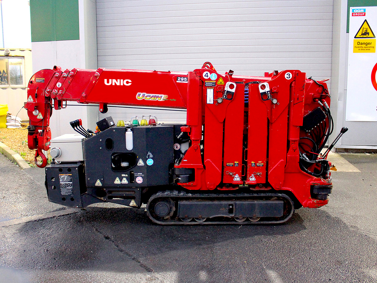 Used Sold - 05/20 - 2015 UNIC URW-295 CDMER Mini Spider Crane