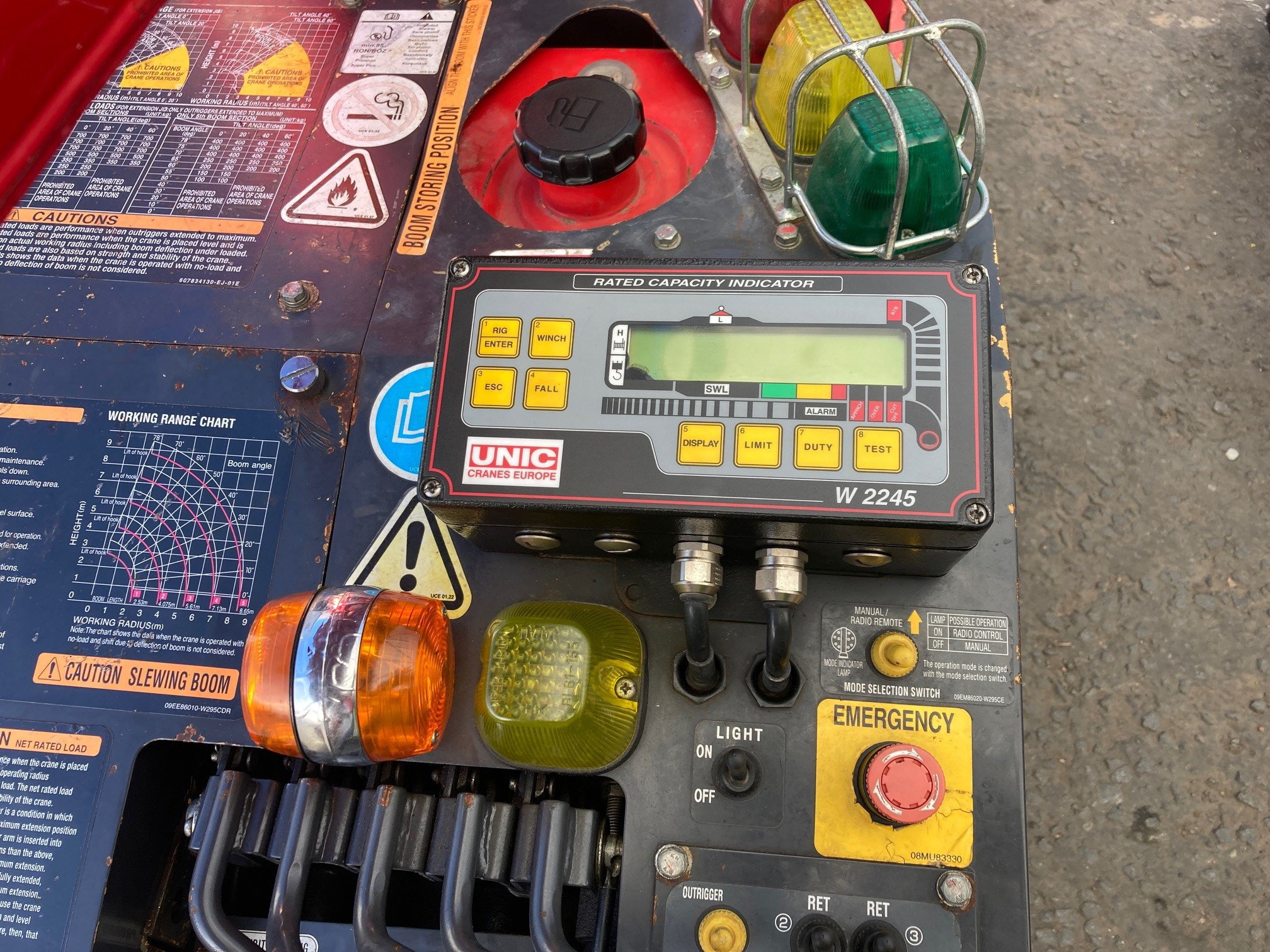 Used Sold - 03/23 - 2015 UNIC URW-295 CER Mini Spider Crane