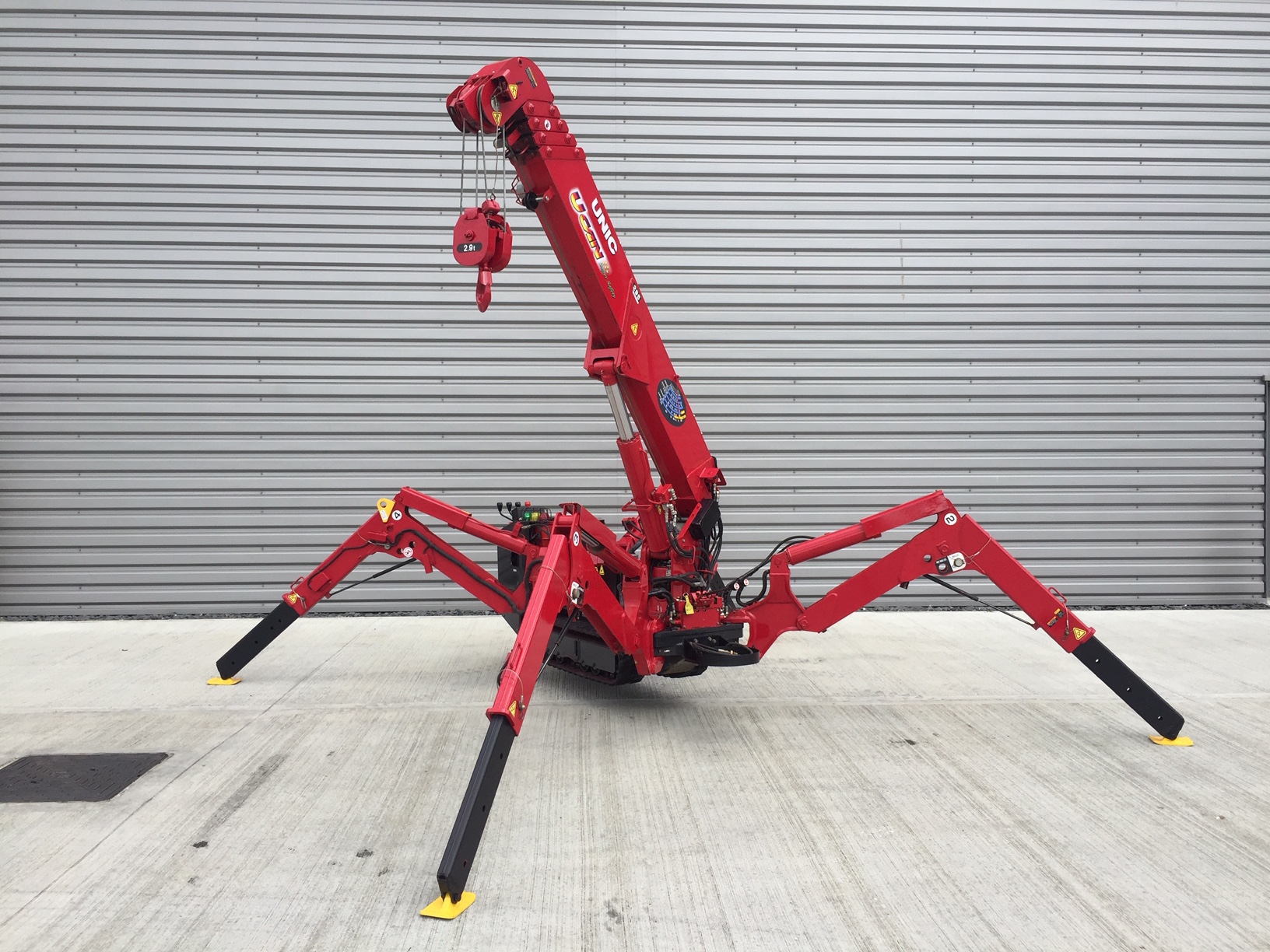 Used Sold – 09/19 – 2013 UNIC URW-295 CER Mini Spider Crane