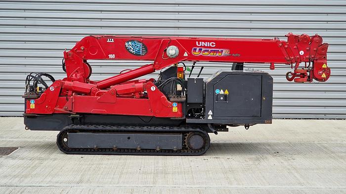 Used UNIC URW-376 CDER Mini Spider Crane