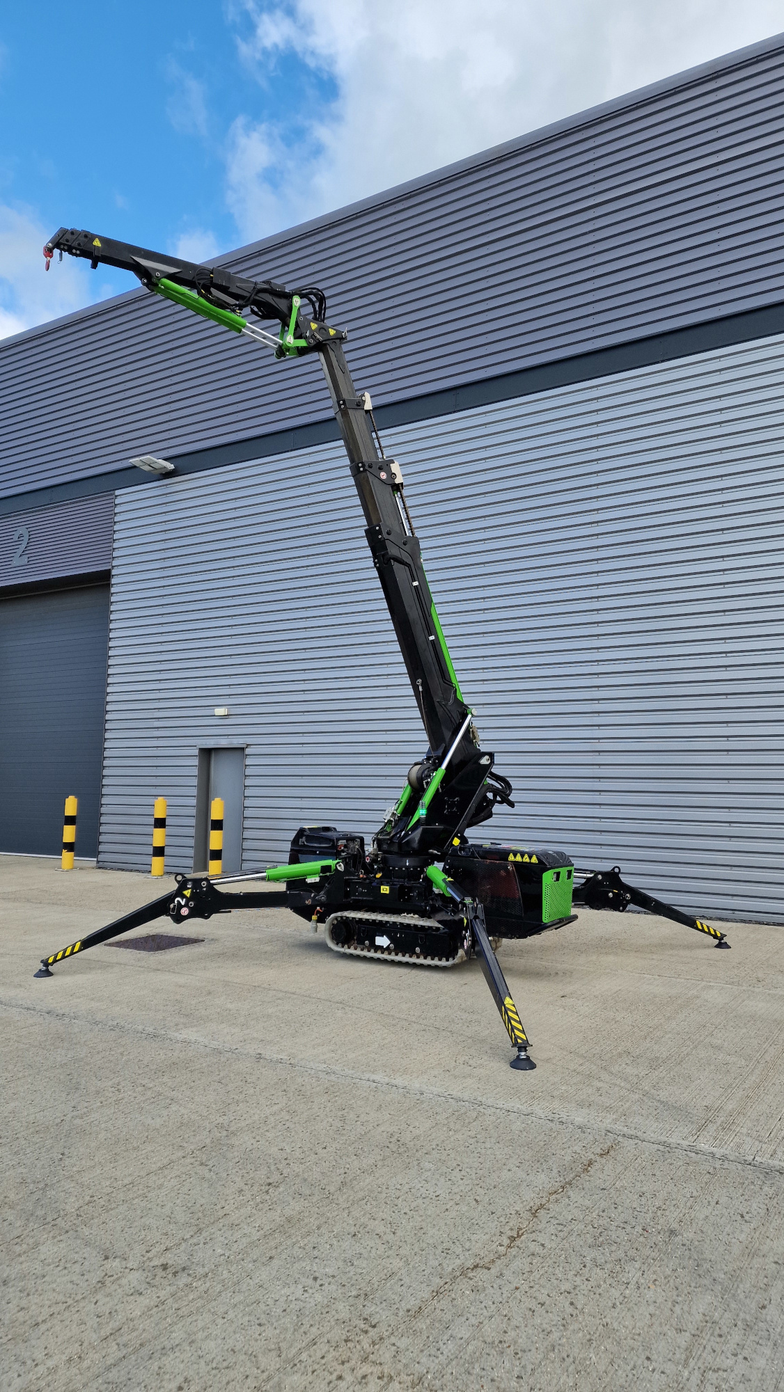 Used 2021 BG Lift M 250E Compact Crawler Crane