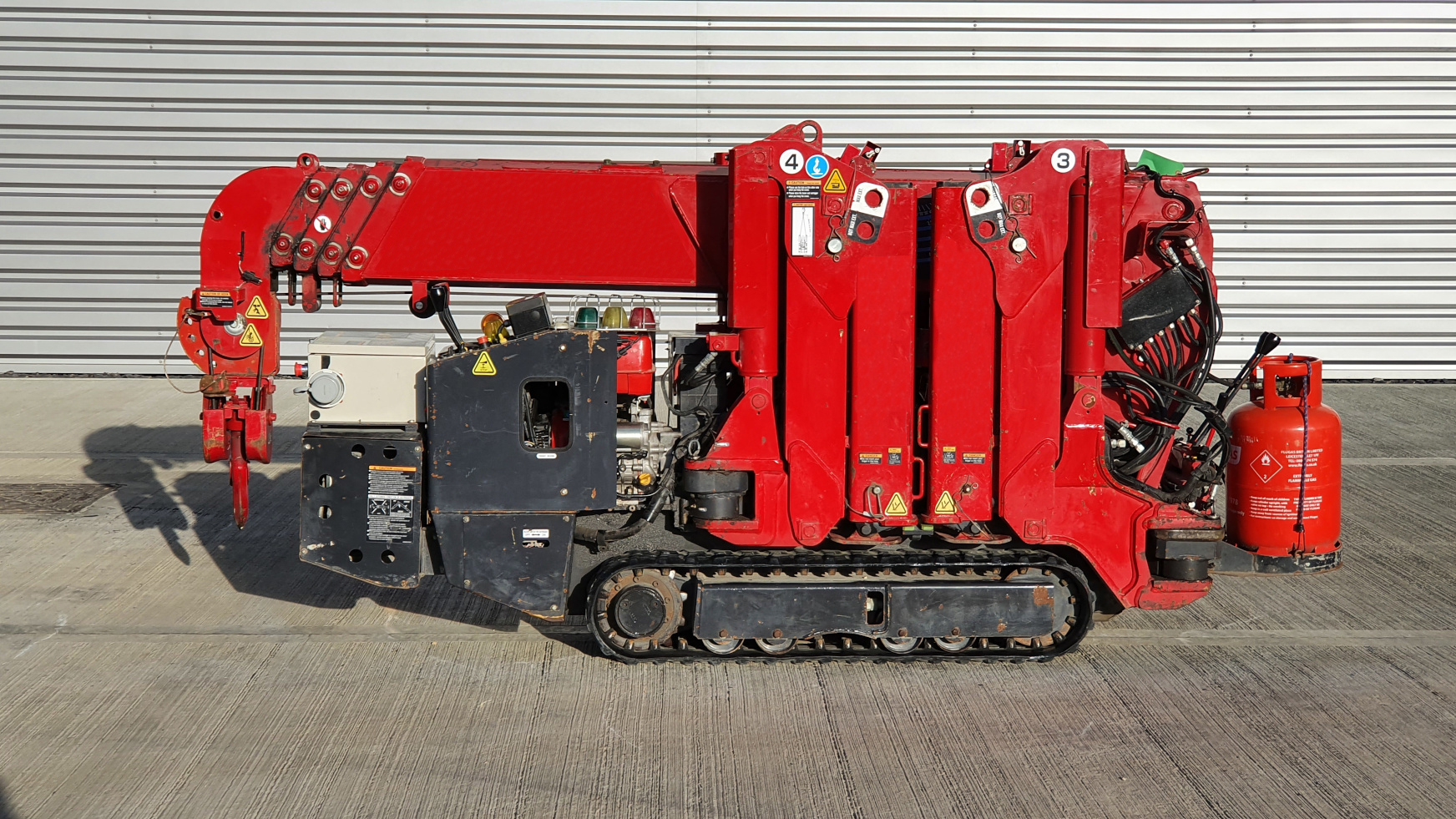 Used Sold - 11/20 - 2012 UNIC URW-295 CER Mini Spider Crane