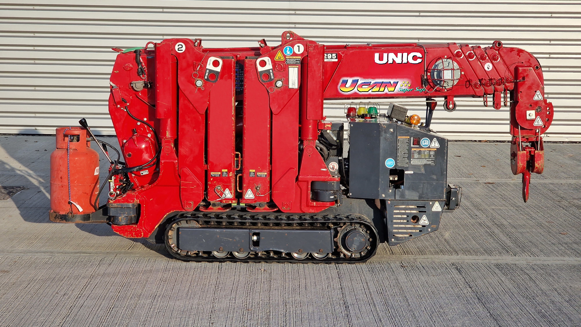 Used Sold - 03/23 - 2017 UNIC URW-295 CER Mini Spider Crane