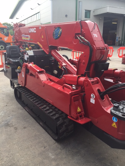 Used Sold – 10/18 – 2008 UNIC URW-506 CDER Mini Spider Crane