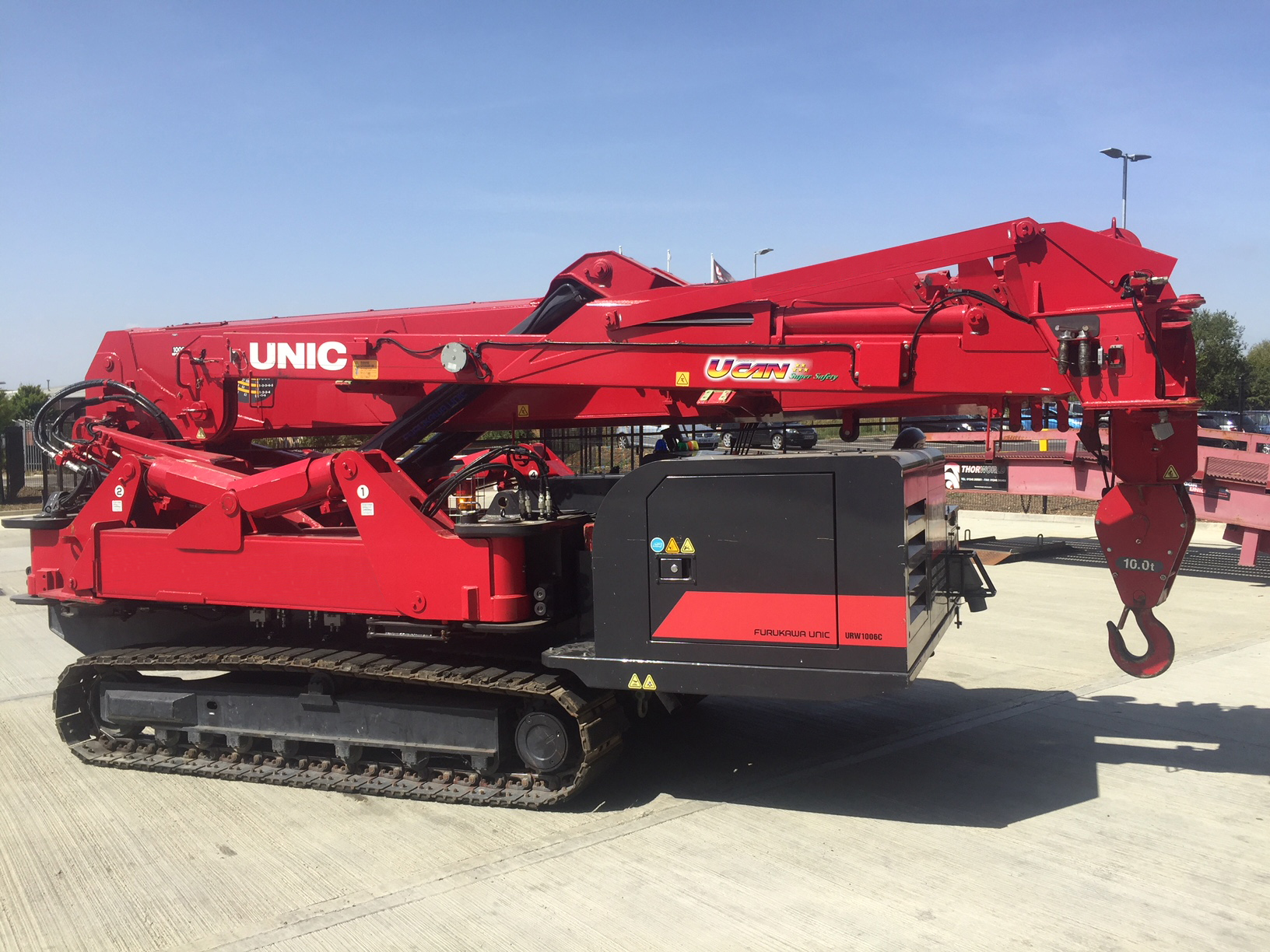 Used Sold – 10/18 – 2015 UNIC URW-1006 CDMER Mini Spider Crane