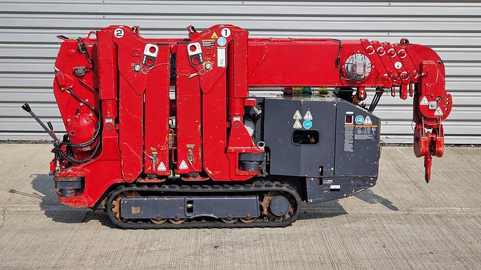 Used 2017 UNIC URW-295 CDER Mini Spider Crane