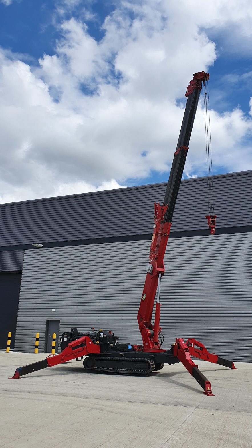 Used Sold - 06/21 - 2010 UNIC URW-706 CDMER Mini Spider Crane