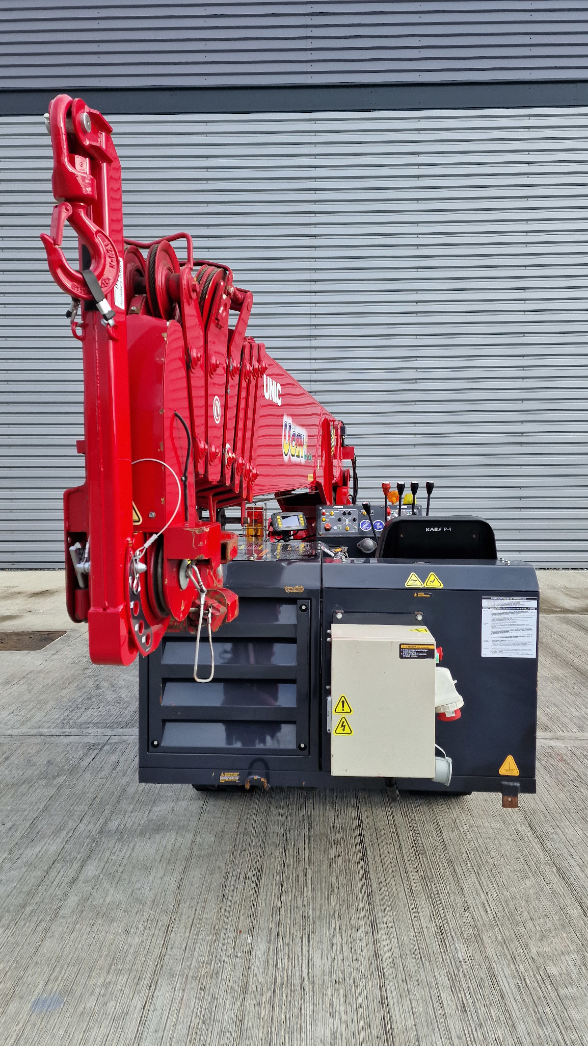 Used 2018 UNIC URW-547 CDMER Mini Spider Crane