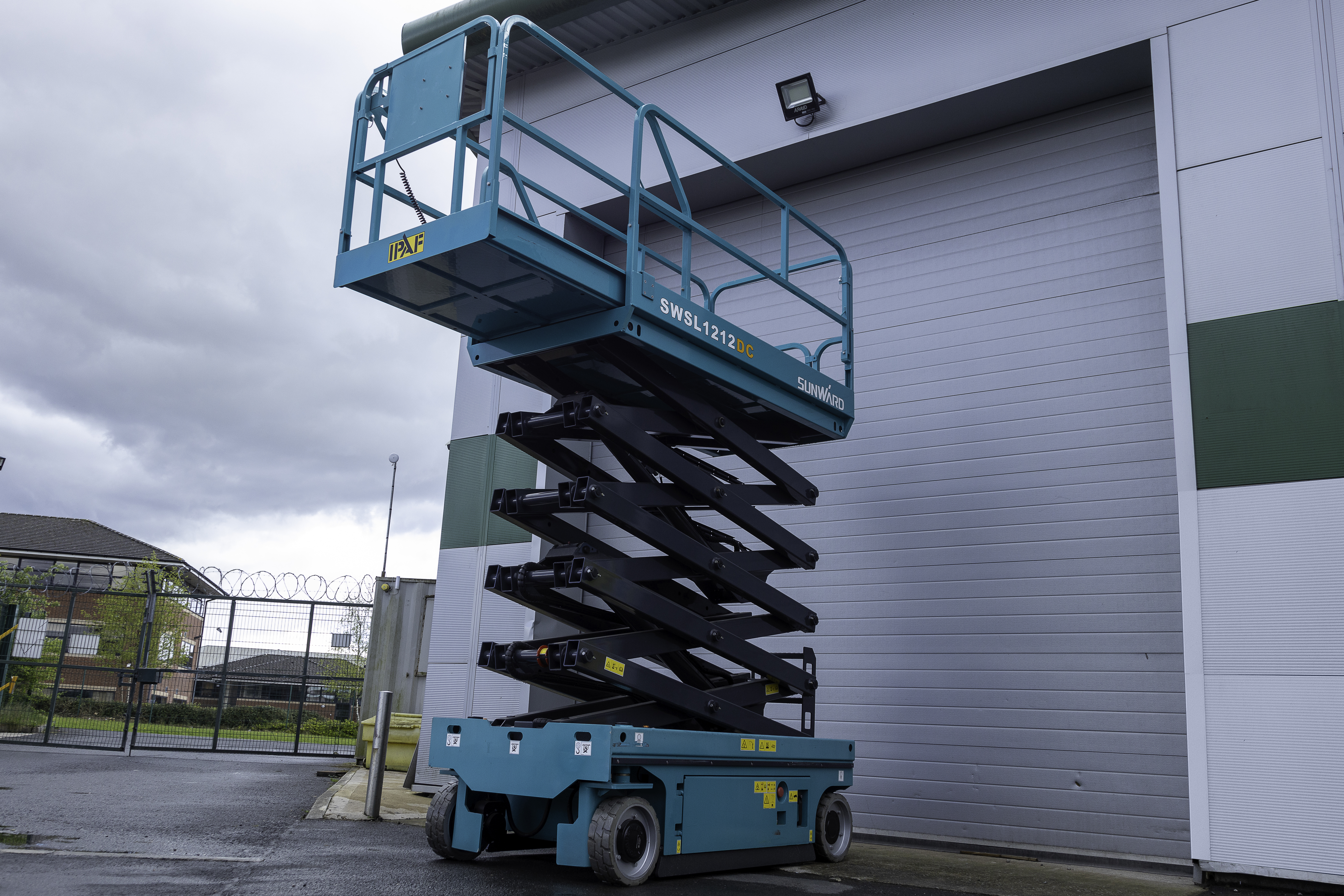 Used 2021 Sunward SWSL1212DC Scissor Lift