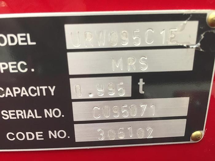 Used Sold – 08/18 – 2016 UNIC URW-095 CDMER Mini Spider Crane