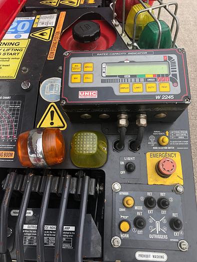 Used Sold - 11/20 - 2014 UNIC URW-295 CER Mini Spider Crane