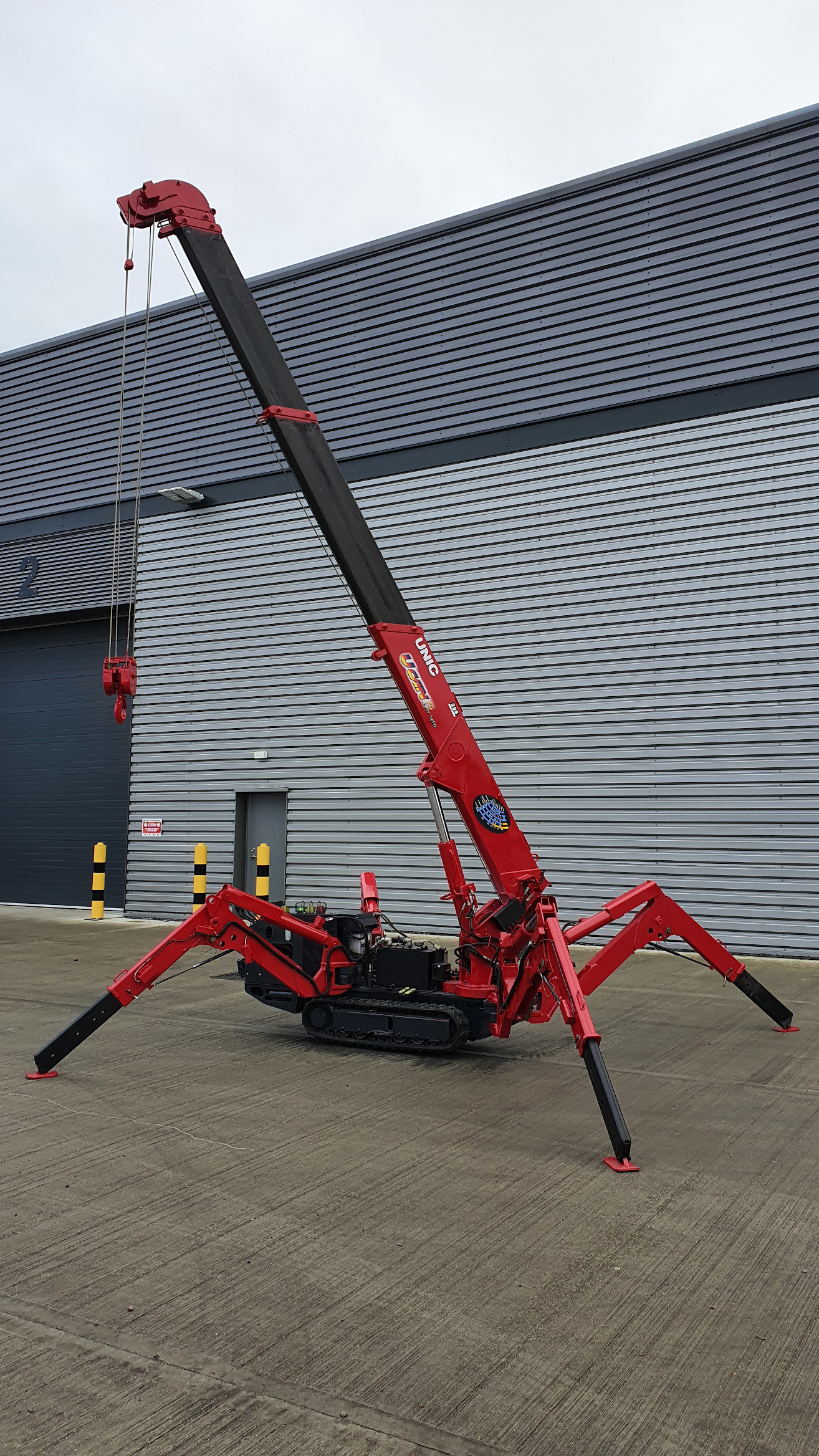 Used Sold - 11/21 - 2013 UNIC URW-295 CDER Mini Spider Crane