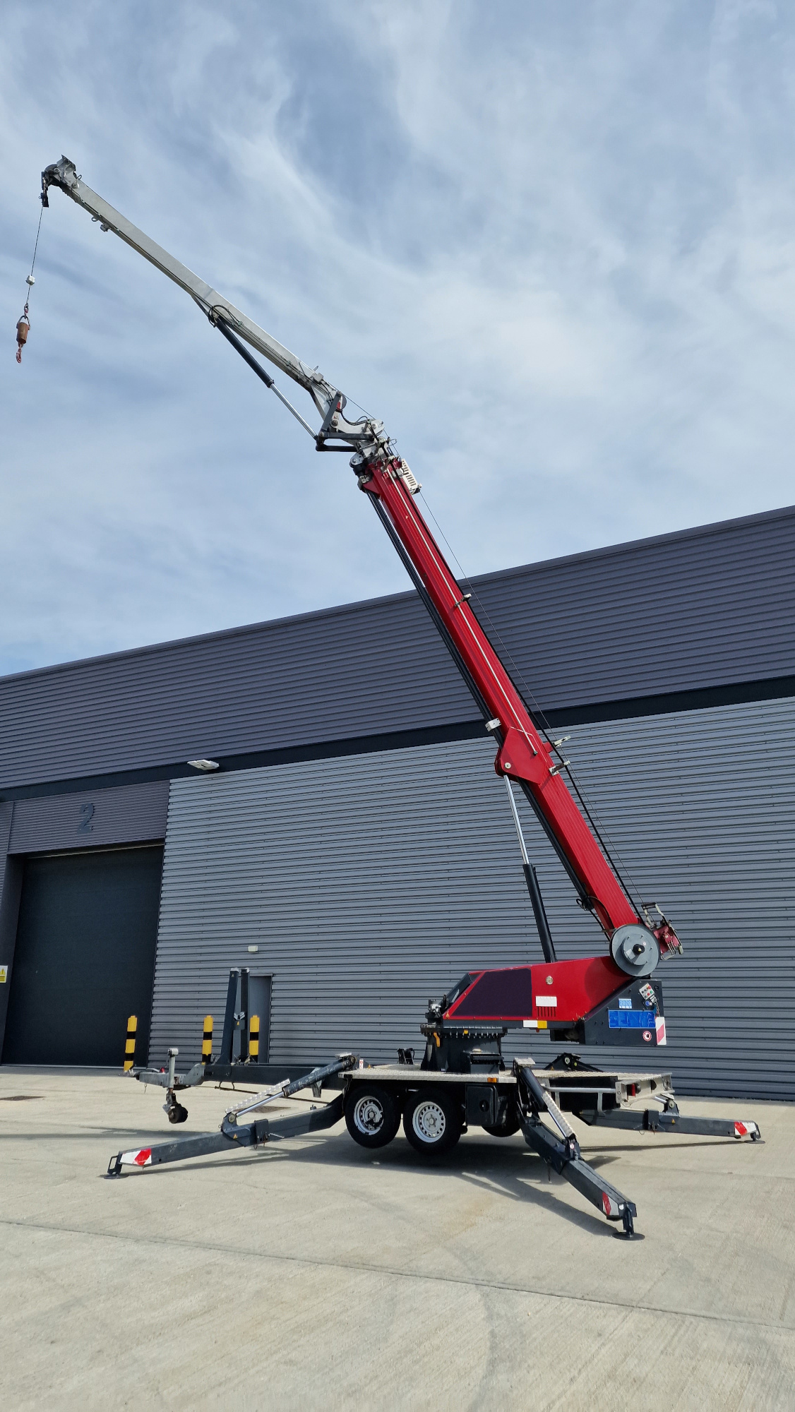 Used Paus PTK31 Trailer Crane
