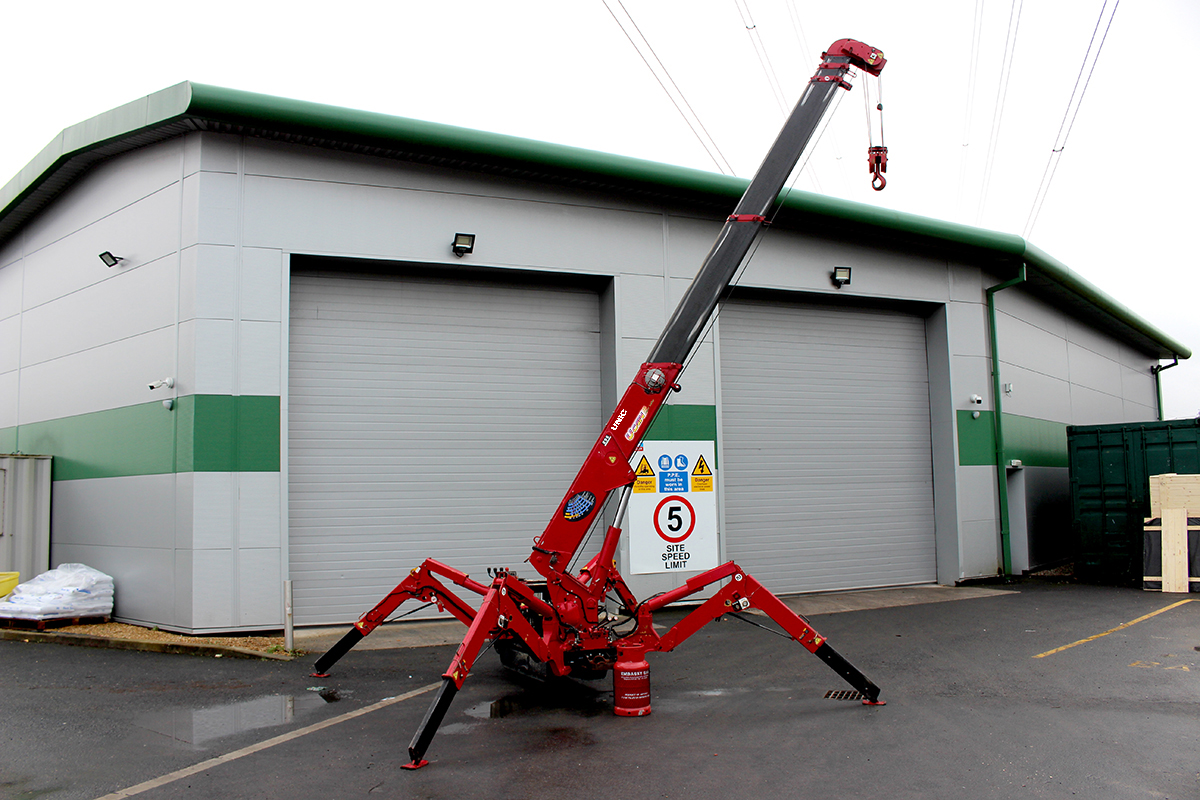 Used Sold - 02/21 - UNIC URW-295 CER Mini Spider Crane