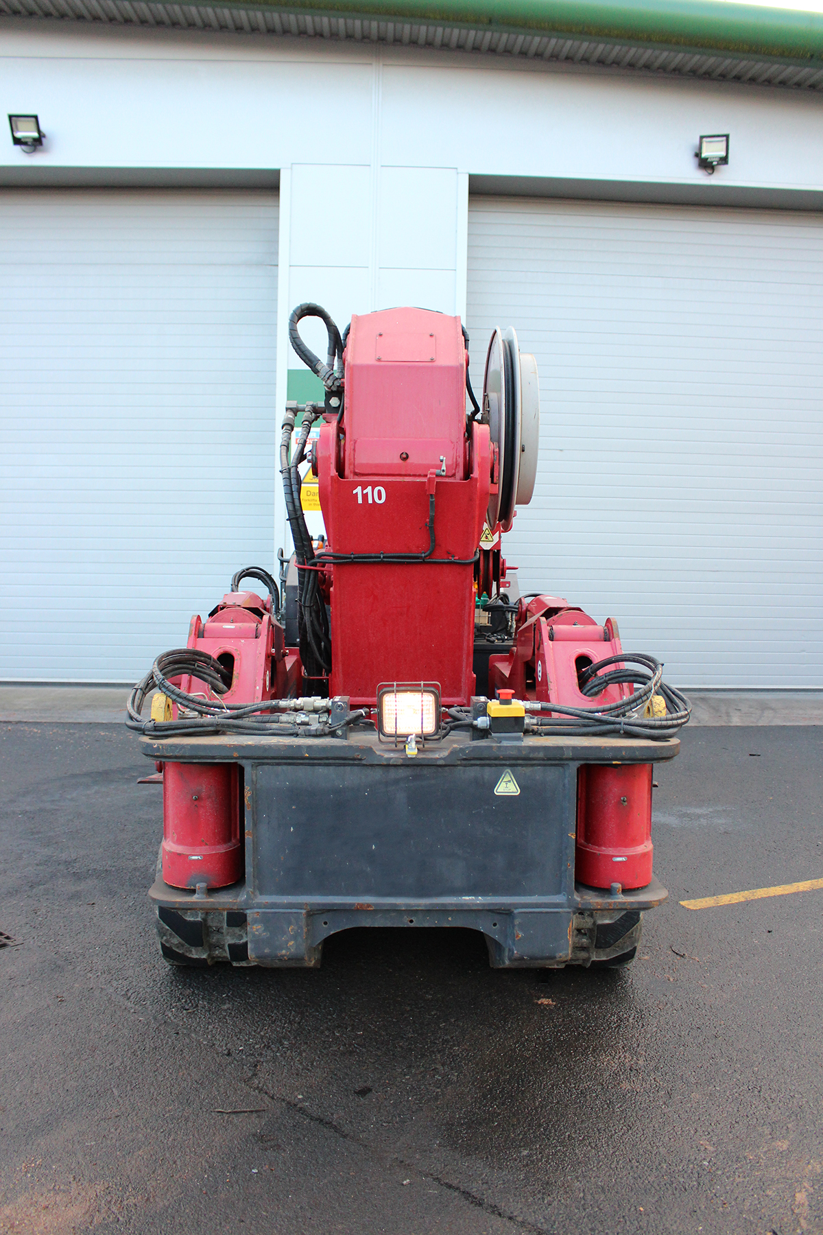Used Sold - 06/22 - 2014 UNIC URW-706-2 CDMER Mini Spider Crane