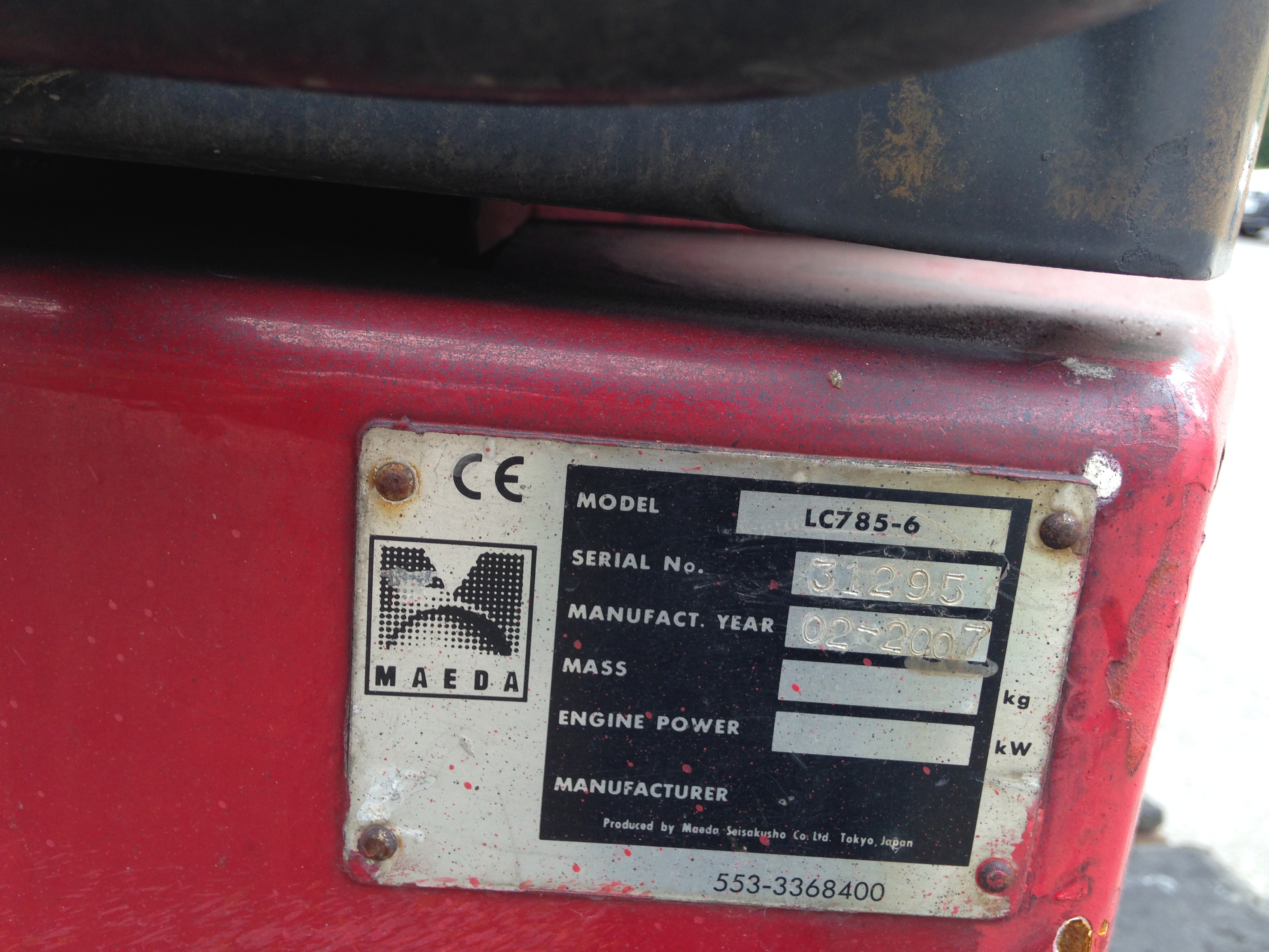 Used Maeda LC785