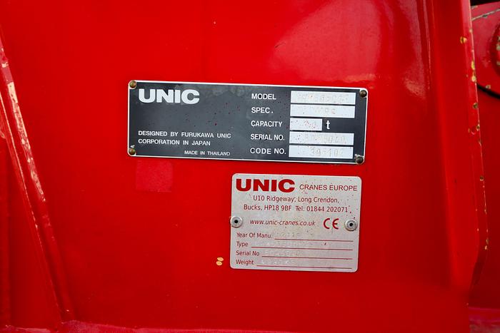 Used 2016 UNIC URW-506 CDMER Mini Spider Crane