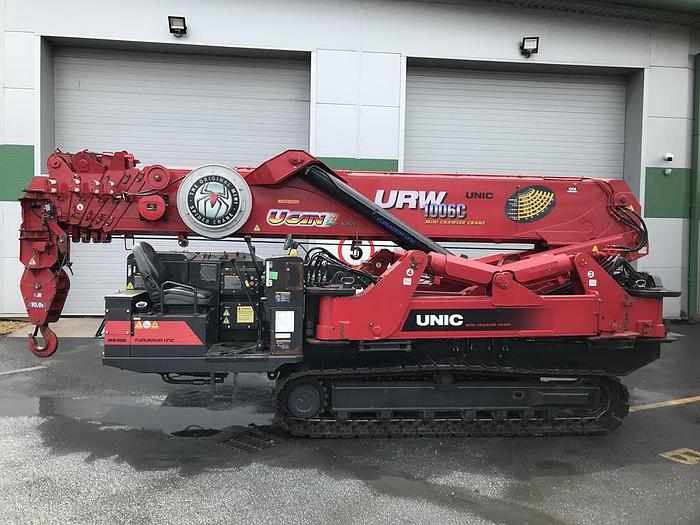 Used Sold - 11/20 - 2015 UNIC URW-1006 CDMER Spider Crane