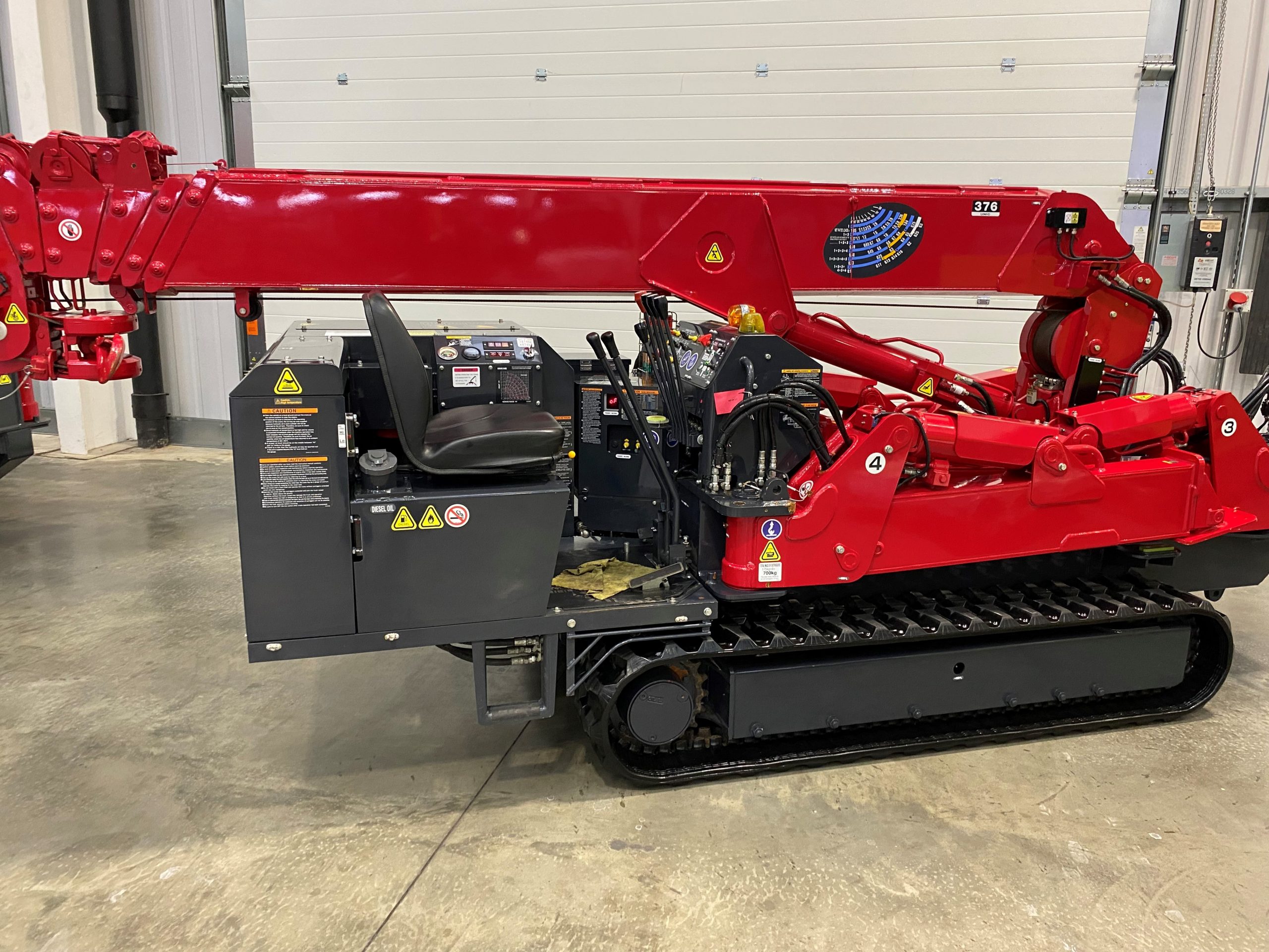 Used Sold - 01/23 - 2022 UNIC URW-376 CDER Mini Spider Crane