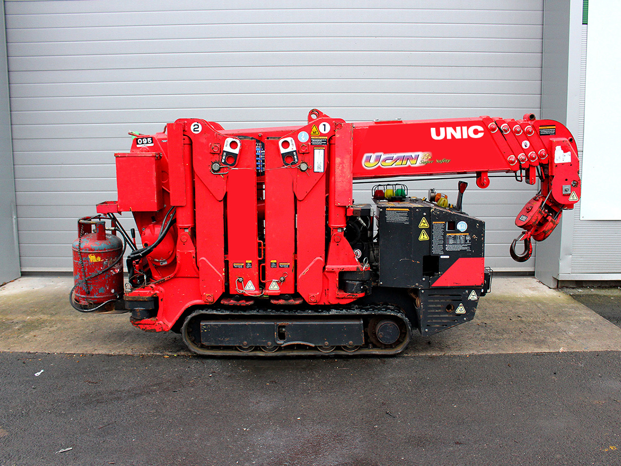 Used Sold - 05/20 - 2011 UNIC URW-095 CER Mini Spider Crane