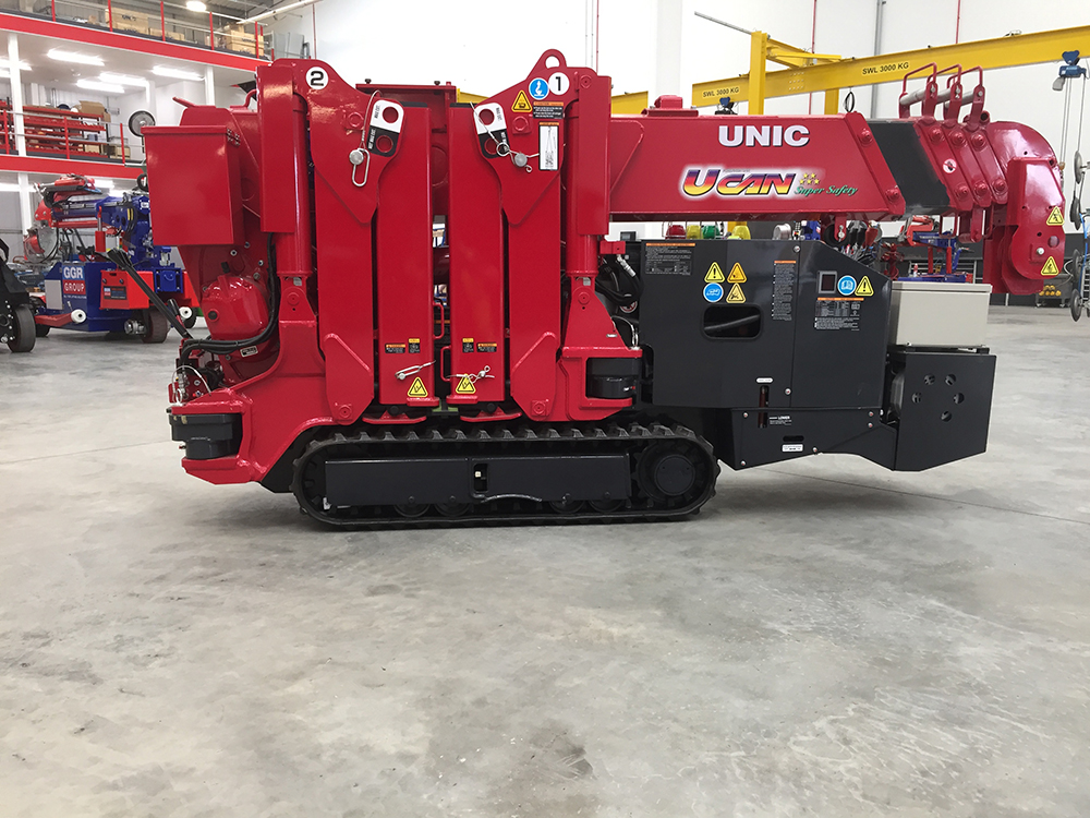 Used Sold – 08/18 – 2016 UNIC URW-095 CDMER Mini Spider Crane