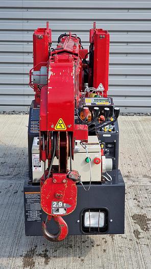 Used 2017 UNIC URW-295 CDMER Mini Spider Crane