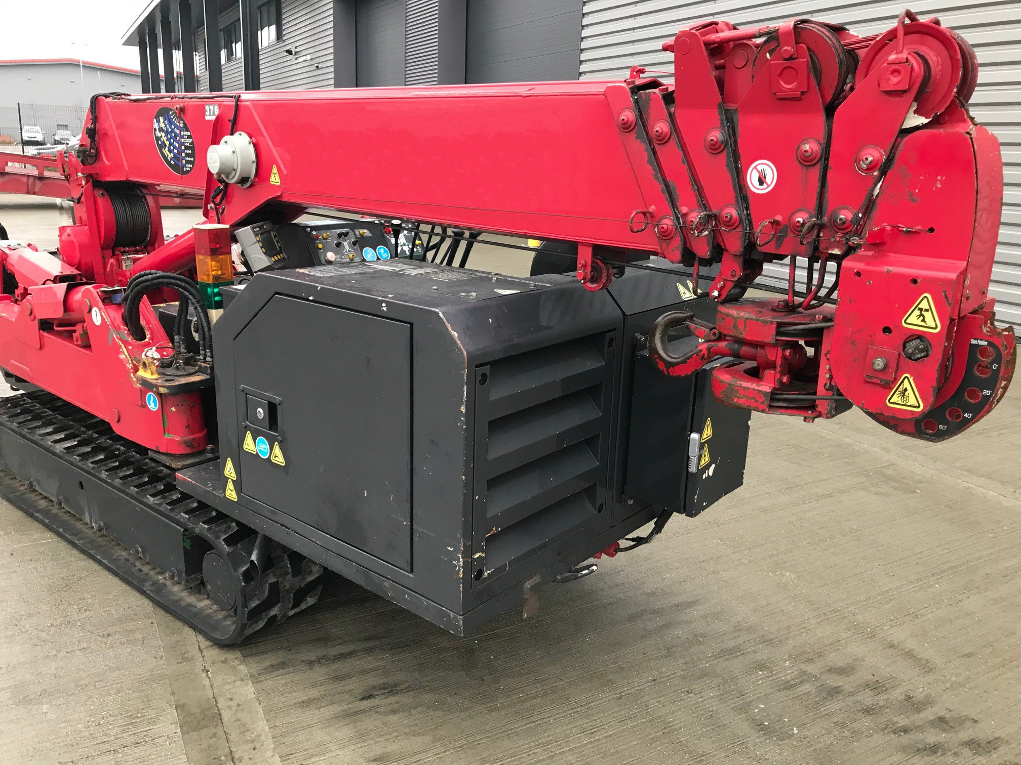 Used Sold - 01/25 - 2009 UNIC URW-376 CDMER Mini Spider Crane