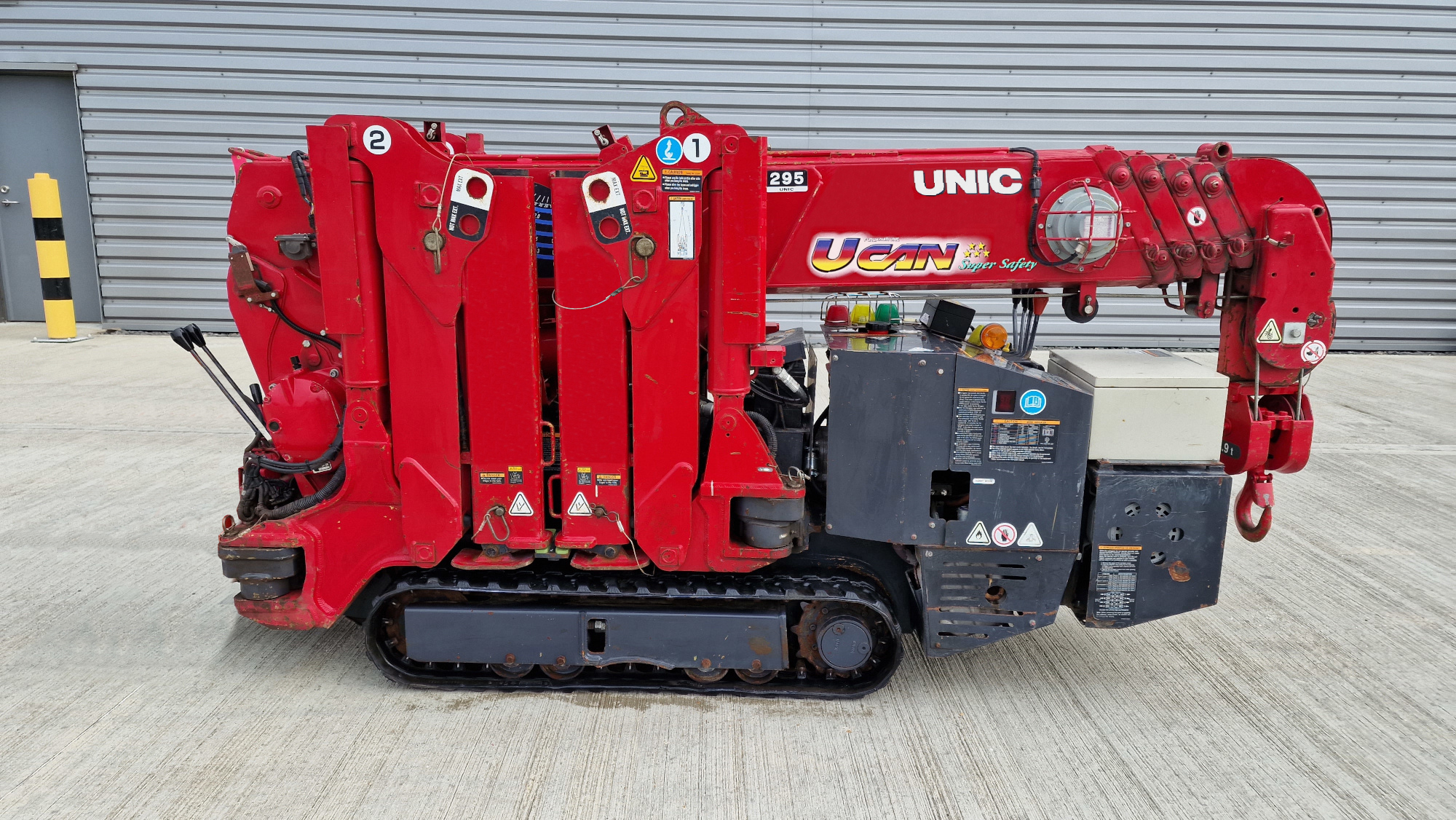 Used Sold - 10/22 - 2016 UNIC URW-295 CMER Mini Spider Crane