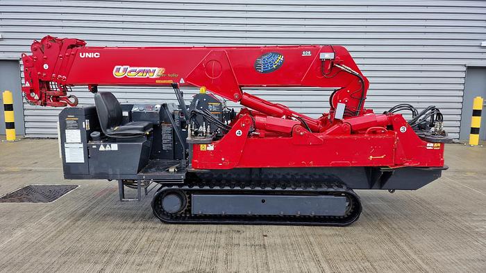 Used UNIC URW-506 CDMER Mini Spider Crane