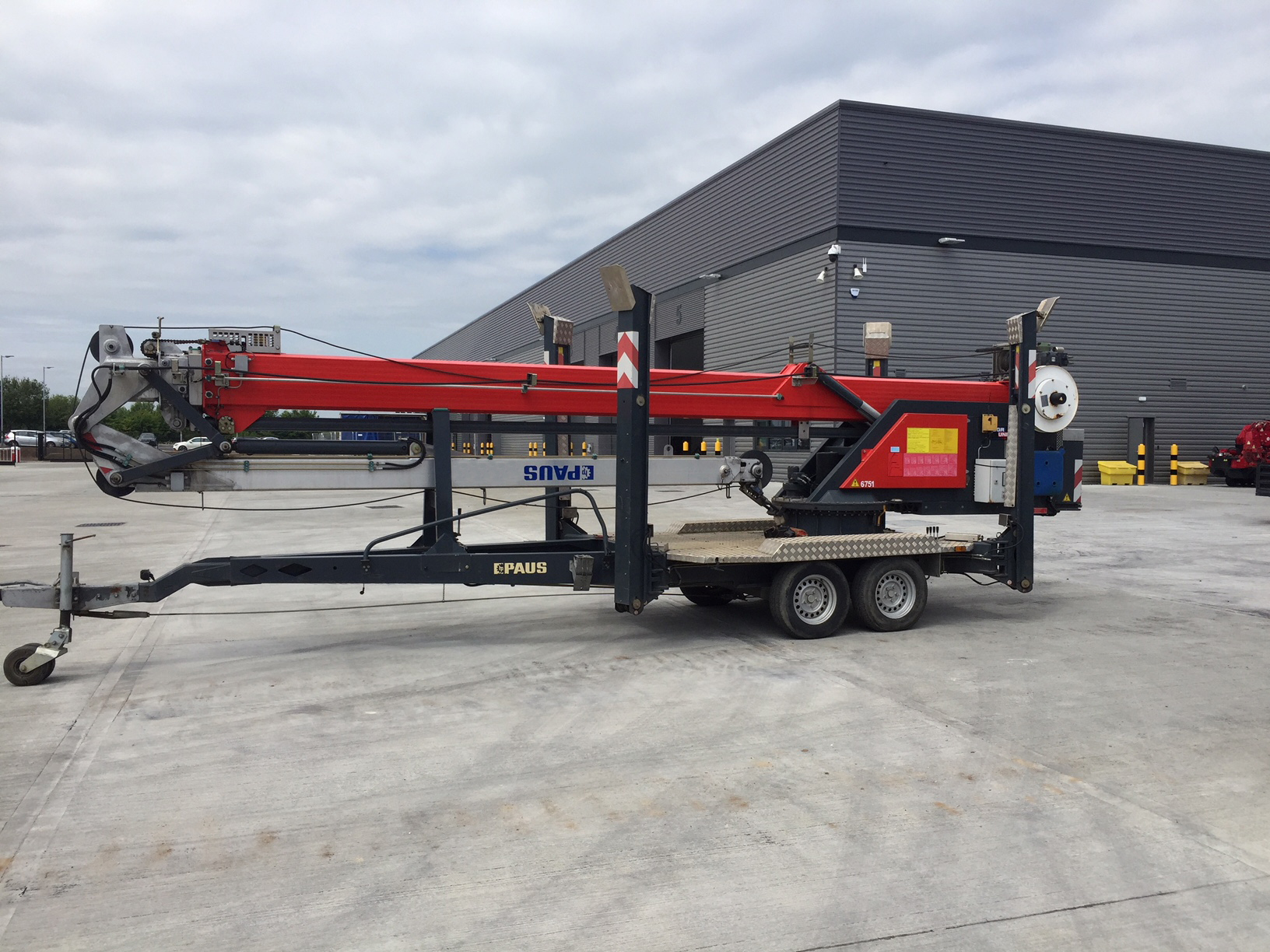 Used Sold – 12/18 – 2010 Paus Skyworker PTK30 Trailer Crane