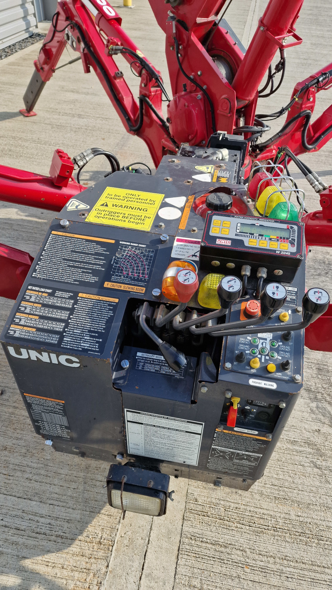 Used 2017 UNIC URW-295 CER Mini Spider Crane