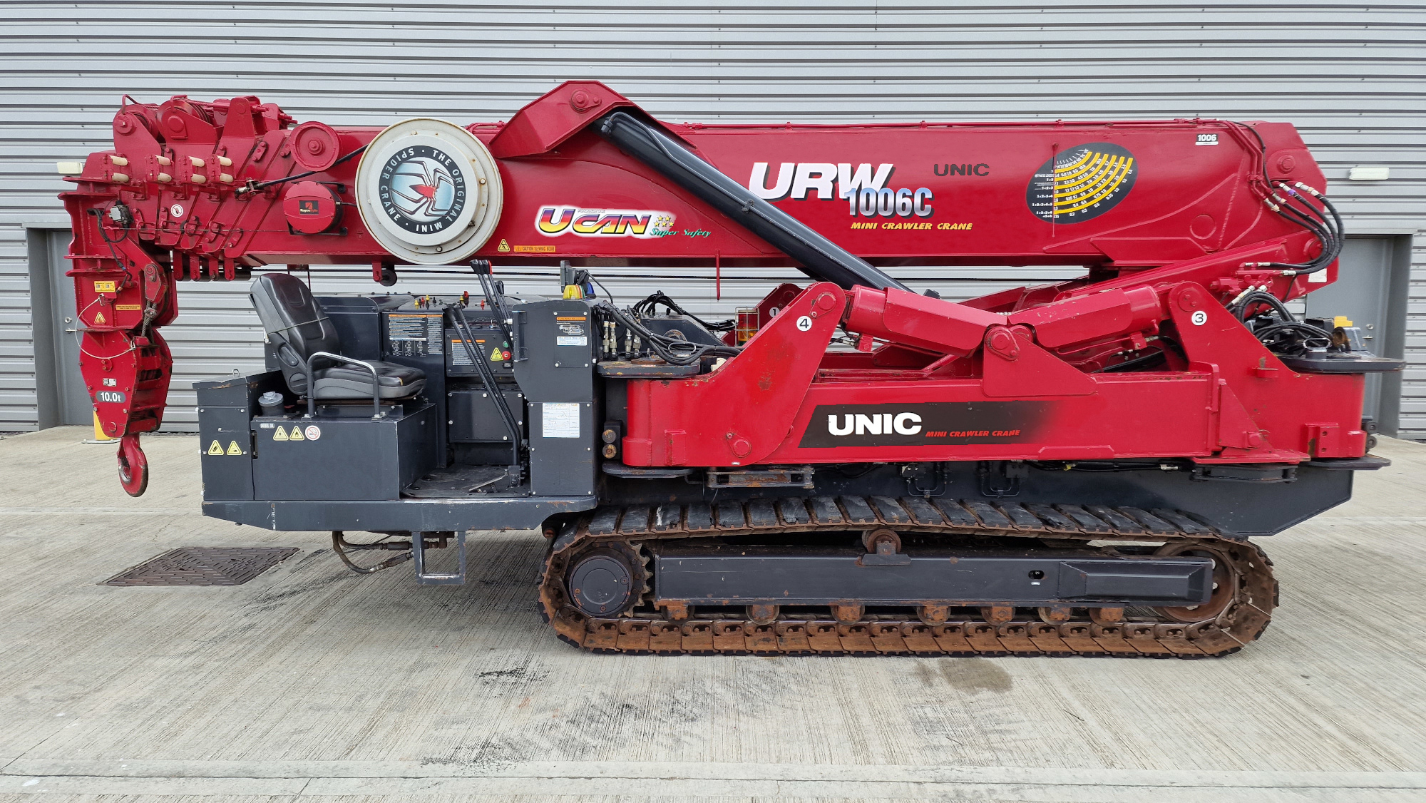Used Sold - 06/23 - 2015 UNIC URW-1006 Mini Spider Crane