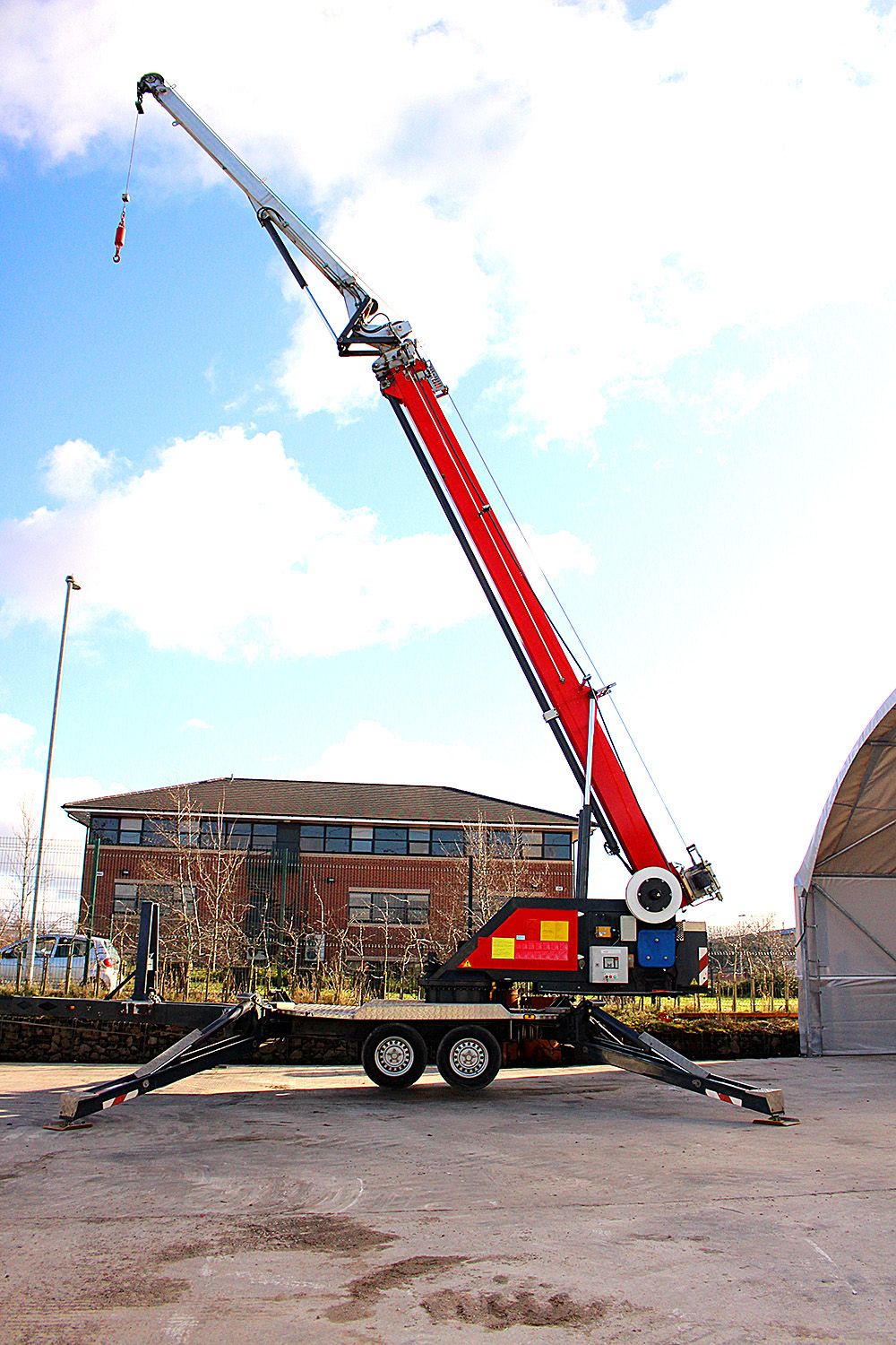Used Sold – 04/19 – 2008 Paus Skyworker PTK30 Trailer Crane