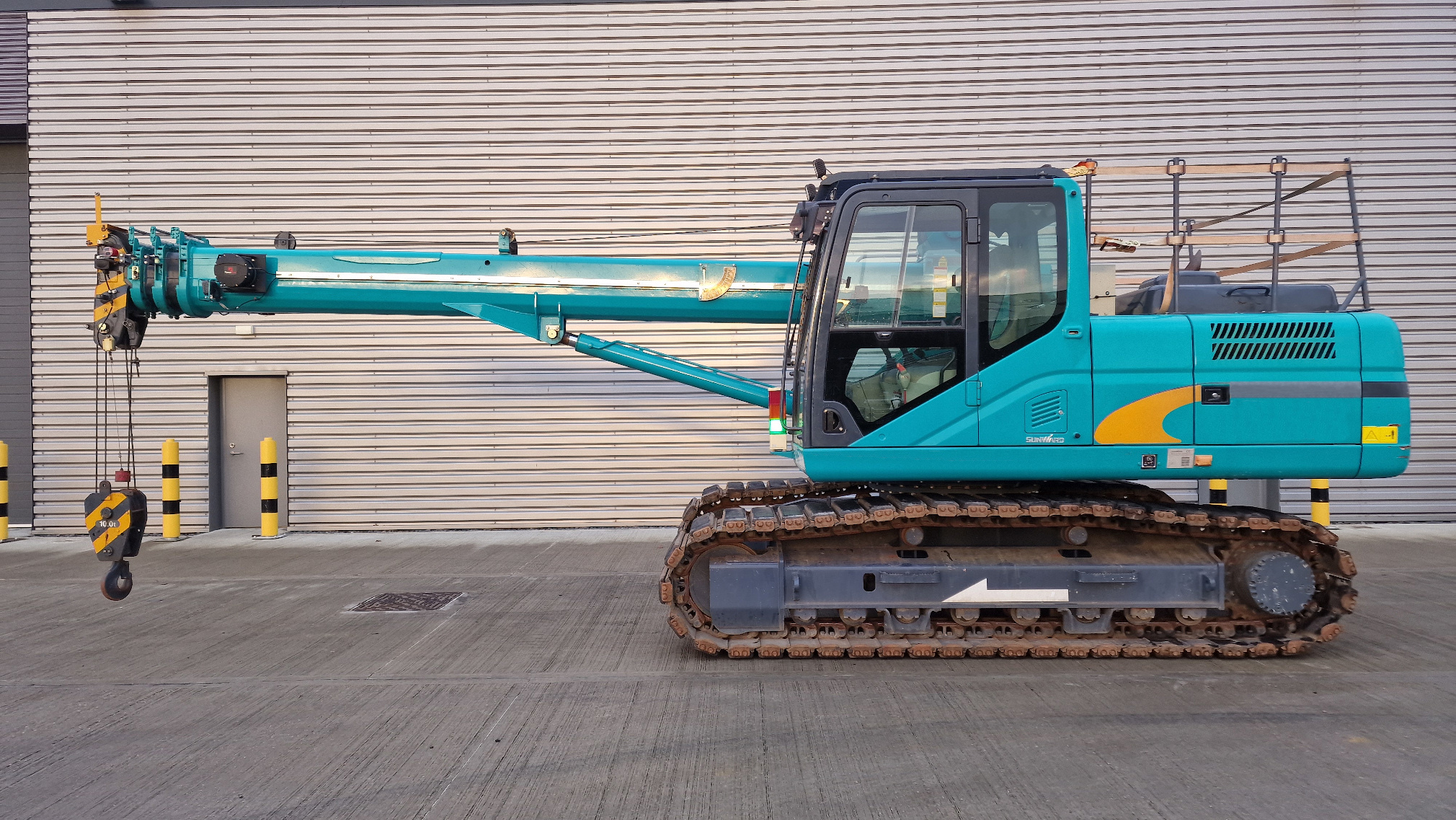 Used Sold - 07/23 - 2019 Sunward SWTC10 Mini Crawler Crane