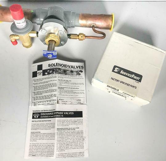 Sporlan SHGBE-15-0/75 110DF Pressure Regulating Valve Discharge Bypass (7829) R