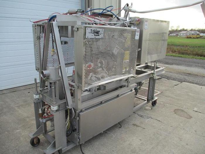Used Devro Teepak Auto Stuffing Machine Md# 2 Series B T-Sizer