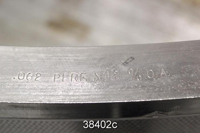 Used Bird Model 70 Pressure Screen Outer Basket, 0.062" Holes #38402