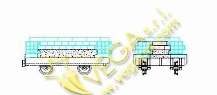 Used Gas turbo kiln  FICOLA for High Temperature