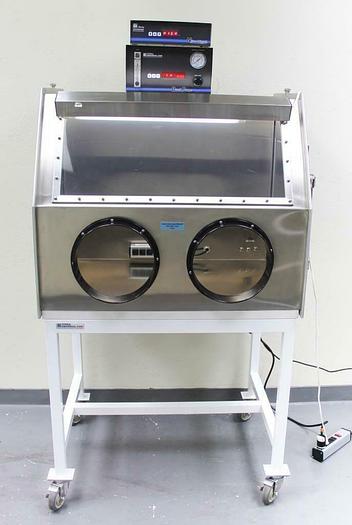 Used Terra Universal Series 300 Glovebox Isolater & NitroWatch Dual Purge System 4565