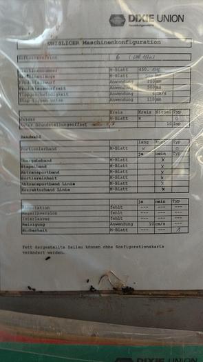 Used Dicer, Slicer, Dixie, Uni-slicer, Mdl SL-450, S/st, #C736234