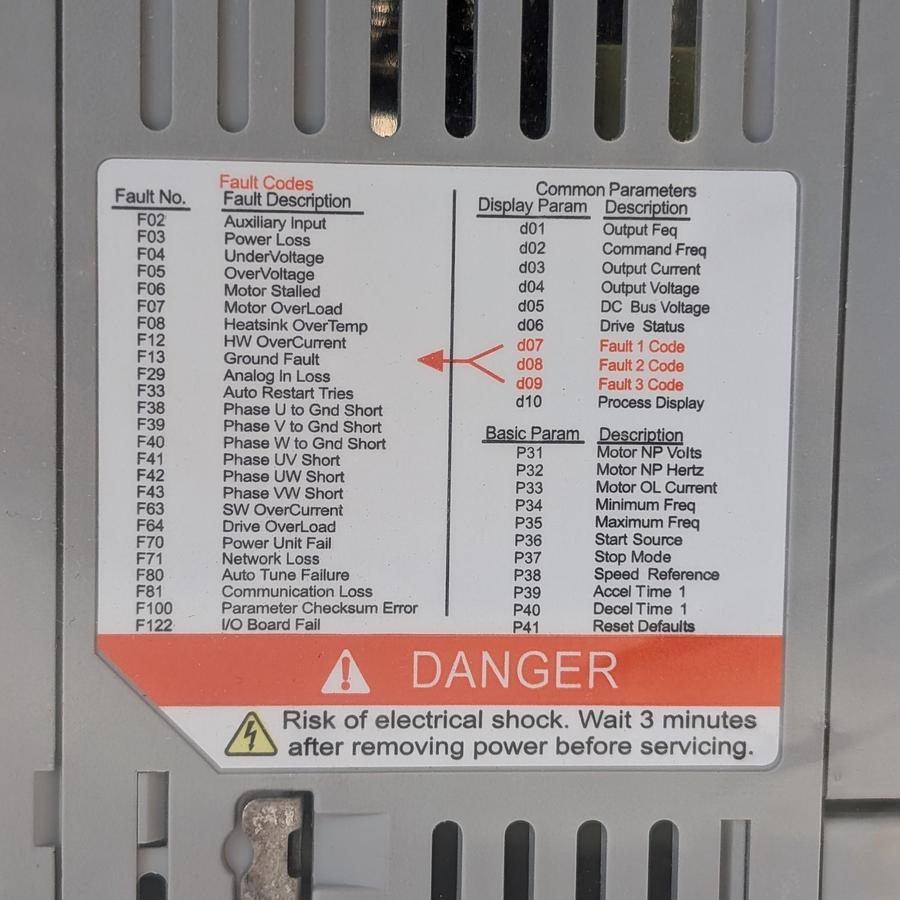 Allen-Bradley 22B-E1P7N104, série A :