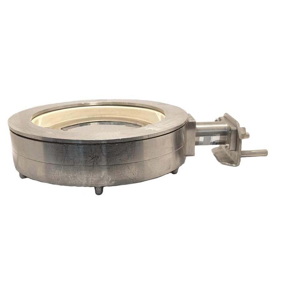 Used Vanne papillon sanitaire en acier inoxydable VOS SV 602  10 pouces DN 250