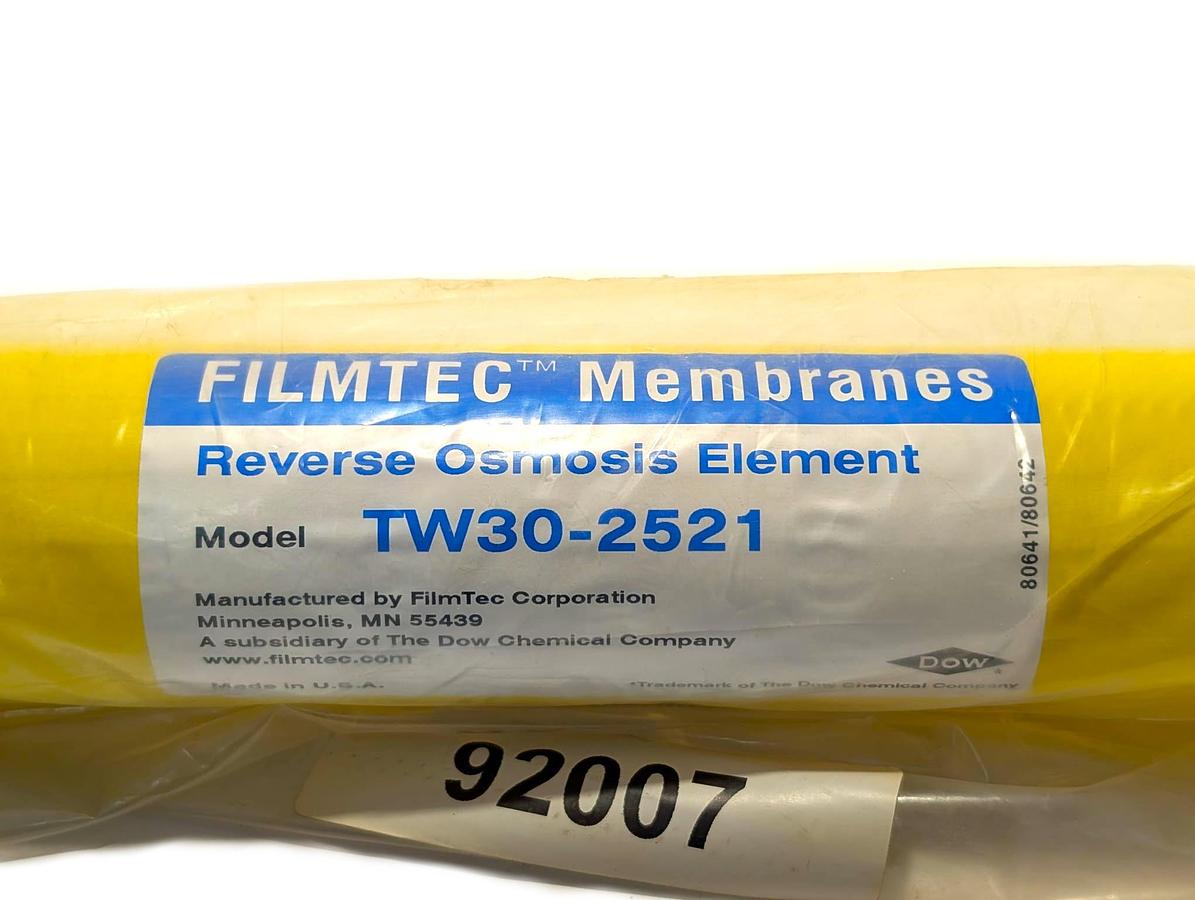 Used Filmtec TW30-2521