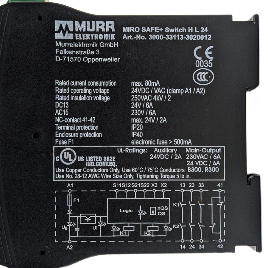 Used Murrelektronik H L 24